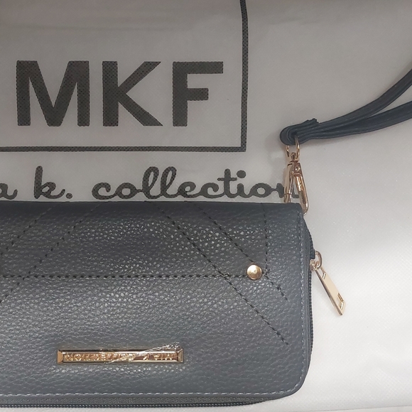 NWT Mia K. collection Jordina 2 PCS Shoulder Bag with Matching Wallet. - Picture 4 of 7